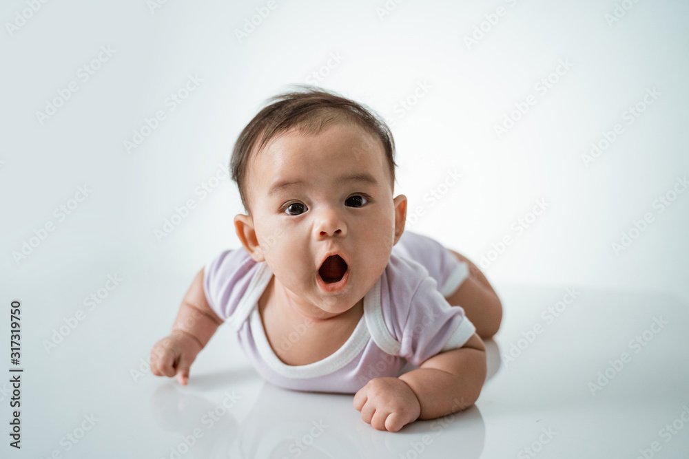 Michigan parents setting up an Amazon baby registry for Great Lakes life