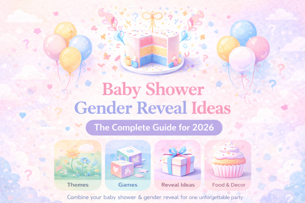 baby shower gender reveal ideas